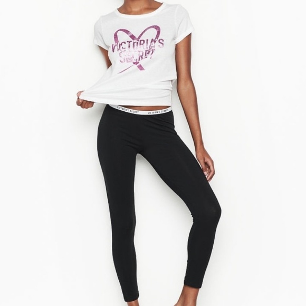 VICTORIAS SECRET LOGO LEGGING PJ SET - Picture 4 of 4